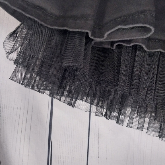 Tripp NYC Royal Bones Corset Tutu Goth 90’s Skirt Size S - Picture 3 of 10